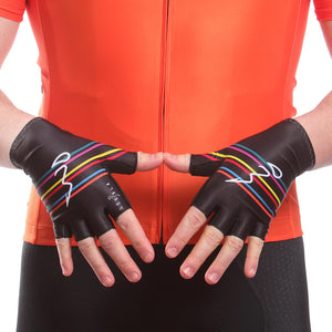 Multiple stripes Cycling Gloves